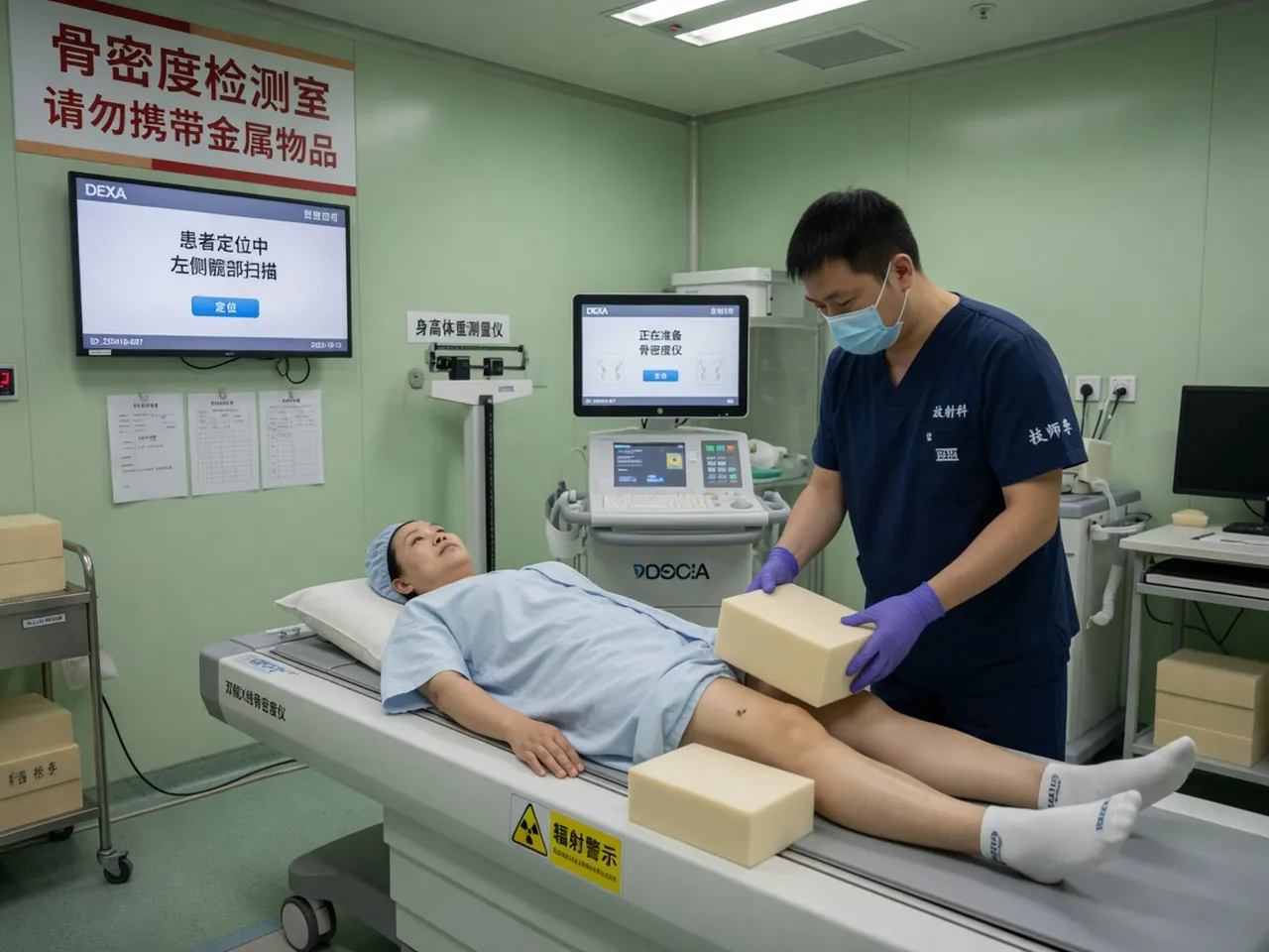 体位摆放对照