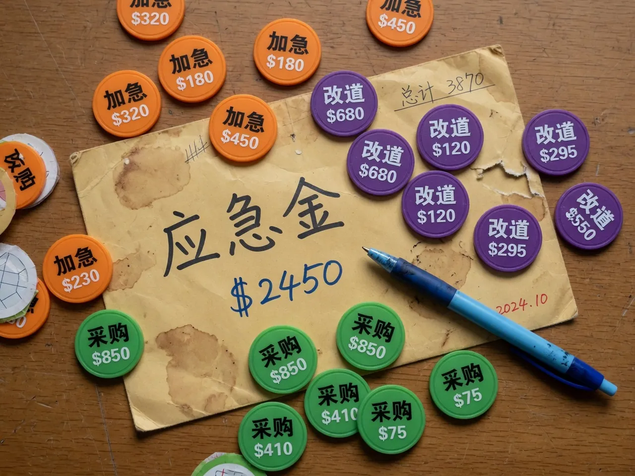 加急改线与情报购买的代币