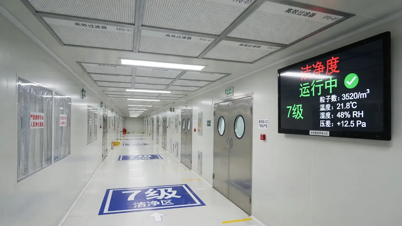 洁净走廊与过滤器