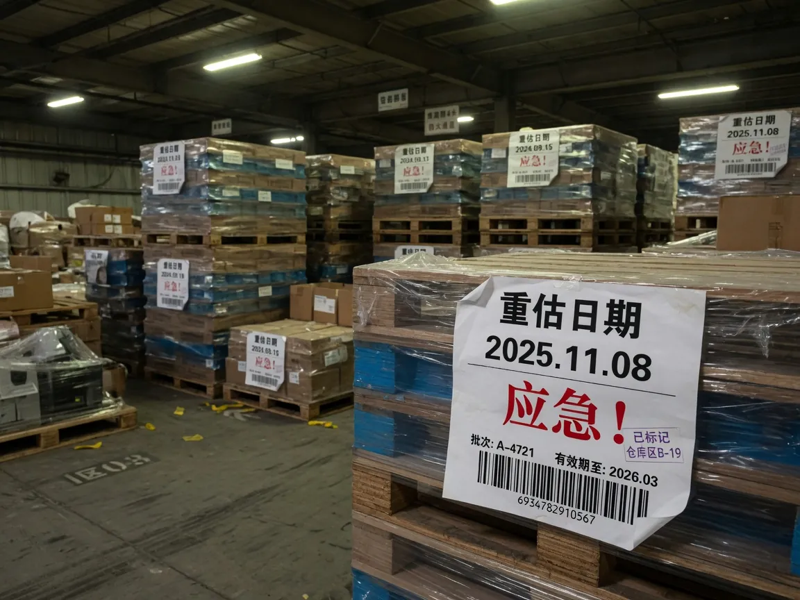 重估日历、算盘与触发临时重估的市价剪报