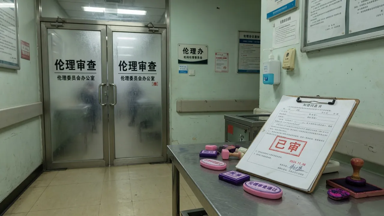 实验室走廊里的伦理闸门与知情同意夹