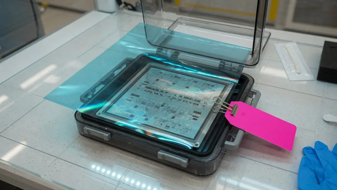 无尘室光罩盒与青色 pellicle 膜