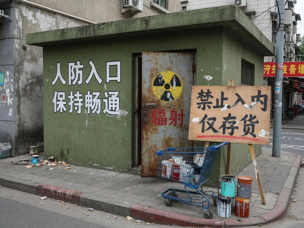 被遮挡的人防口部