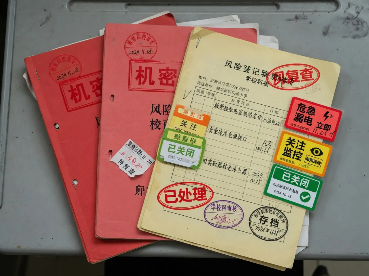 监管科风险档案